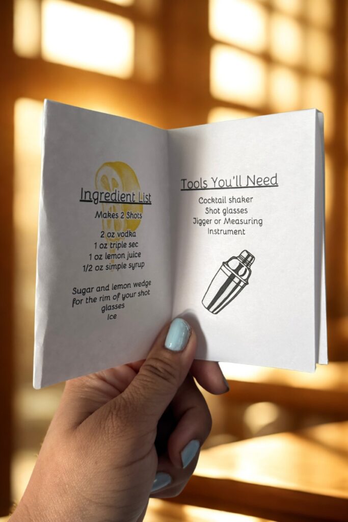 Lemon Drop Shot Ingredient List