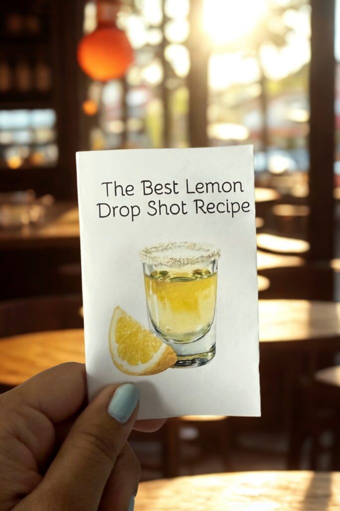 Lemon Drop Shot Recipe