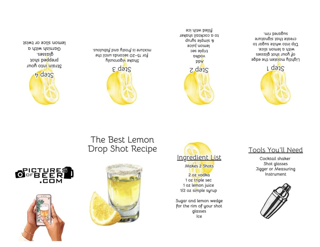 How to make a lemon drop shot