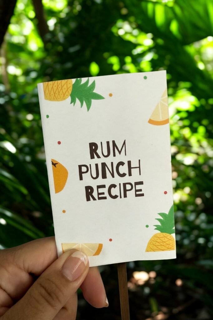 Rum Punch Recipe